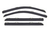 Lund 184536 Ventvisor Elite Side Window Deflectors, 4-Piece Set for 2014-2018 Silverado/Sierra 1500; 2015-2019 Silverado/Sierra 2500/3500 | Fits Crew Cab