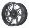 Moto Metal MO976 20X12 SATIN BLACK MILLED 6X135 - MO97621216944N