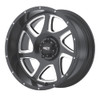 Moto Metal MO976 20X9 SATIN BLACK MILLED 6X5.5 - MO97629068918