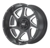 Moto Metal MO976 18X9 SATIN BLACK MILLED 6X5.5 - MO97689068912N