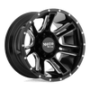Moto Metal MO982 AMP 18X10 GLOSS BLACK MILLED 8X170 - MO98281087324N