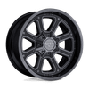 Moto Metal MO984 SHIFT 20X9 MATTE GRAY GLOSS BLACK INSERTS 8X180 - MO98429088412N