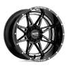 Moto Metal MO993 HYDRA 20X10 GLOSS BLACK MILLED 8X6.5 - MO99321080318N