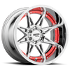 Moto Metal MO993 HYDRA 20X12 CHROME 6X135 - MO99321263244N