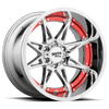 Moto Metal MO993 HYDRA 20X12 CHROME 8X6.5 - MO99321280244N