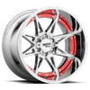 Moto Metal MO993 HYDRA 20X12 CHROME 8X170 - MO99321287244N