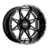 Moto Metal MO993 HYDRA 20X9 GLOSS BLACK MILLED 6X5.5 - MO99329068318