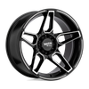 Moto Metal MO994 FANG 20X10 GLOSS BLACK MACHINED 5X5.0 - MO99421050318N