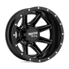 Moto Metal MO995 20X8.25 SATIN BLACK MILLED - REAR 8X6.5 - MO995208807198N
