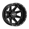 Moto Metal MO995 20X8.25 SATIN BLACK MILLED - REAR 8X6.5 - MO995208807198N
