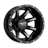 Moto Metal MO995 20X8.25 GLOSS BLACK MACHINED - REAR 8X210 - MO995208893198N