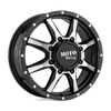 Moto Metal MO995 17X6.5 GLOSS BLACK MACHINED - FRONT 8X210 - MO995765893111