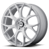 Motegi MR126 19X9.5 MATTE WHITE WITH MILLED ACCENTS 5X4.5 - MR12699512440