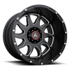Asanti Off Road AB810 BALLISTIC 20X9 GLOSS BLACK MILLED 5X150 - AB810-20905818GM