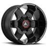 Asanti Off Road AB811 WARTHOG 20X12 SATIN BLACK MILLED BLANK - AB811-20120044NBM