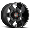 Asanti Off Road AB811 WARTHOG 20X9 SATIN BLACK MILLED 8X170 - AB811-20908712NBM