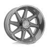 Asanti Off Road AB814 WINDMILL 20X12 TITANIUM-BRUSHED 8X6.5 - AB814-201280TB40NL