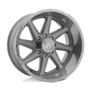 Asanti Off Road AB814 WINDMILL 22X12 TITANIUM-BRUSHED 8X6.5 - AB814-221280TB40NR