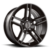 Performance Replicas PR101 19X8.5 GLOSS BLACK 5X4.5 - 101B-986530