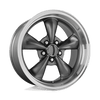 Performance Replicas PR106 18X10 ANTHRACITE MACHINED 5X4.5 - 106A-816545