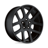 Performance Replicas PR107 20X9 SEMI GLOSS BLACK 5X115 - 107GB-299020