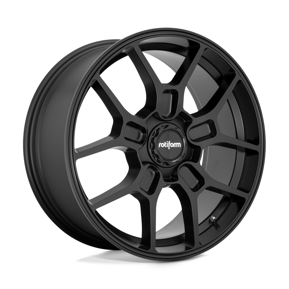 Rotiform 1PC R177 ZMO 19X8.5 MATTE BLACK 5X112 - RC-R177198543+35