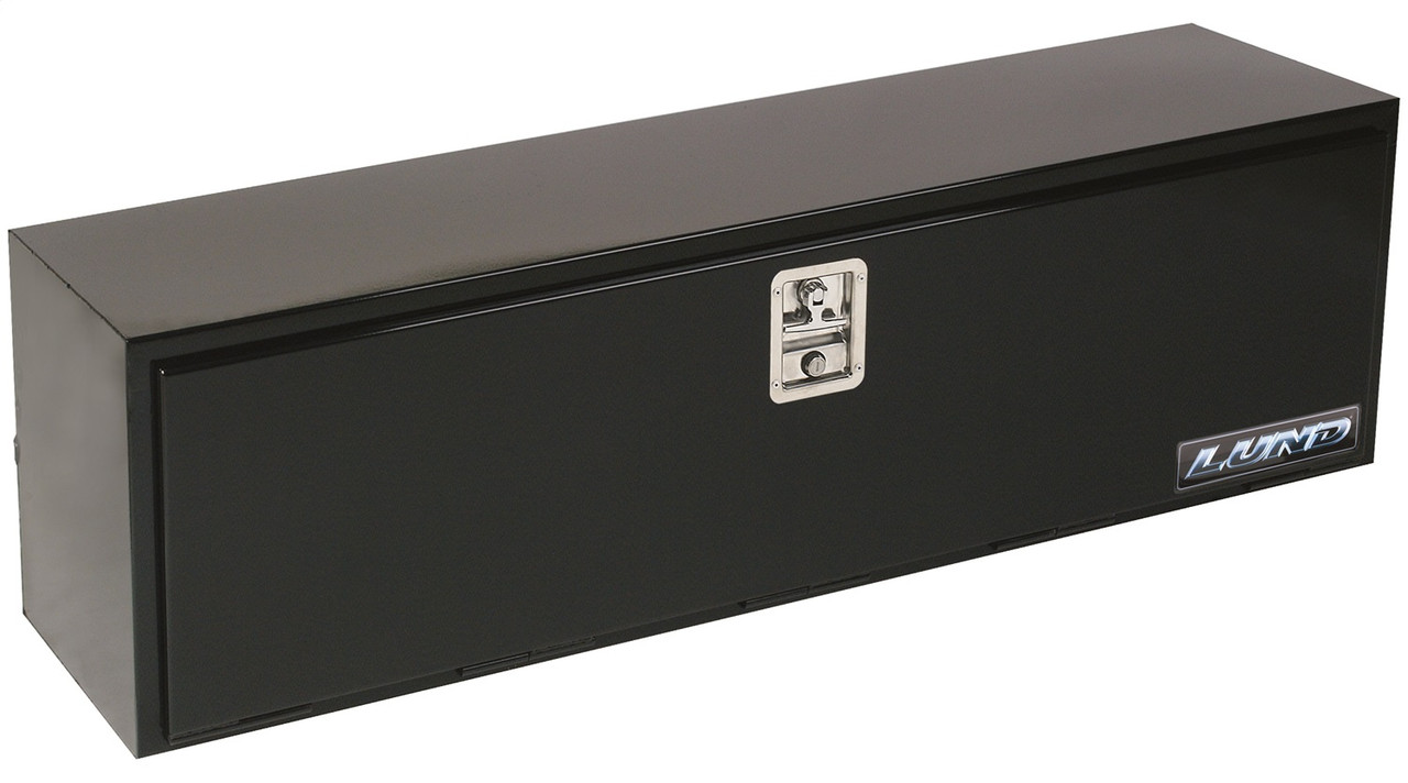 Lund 76236 36-Inch Underbody Truck Tool Box, Black Steel-76236
