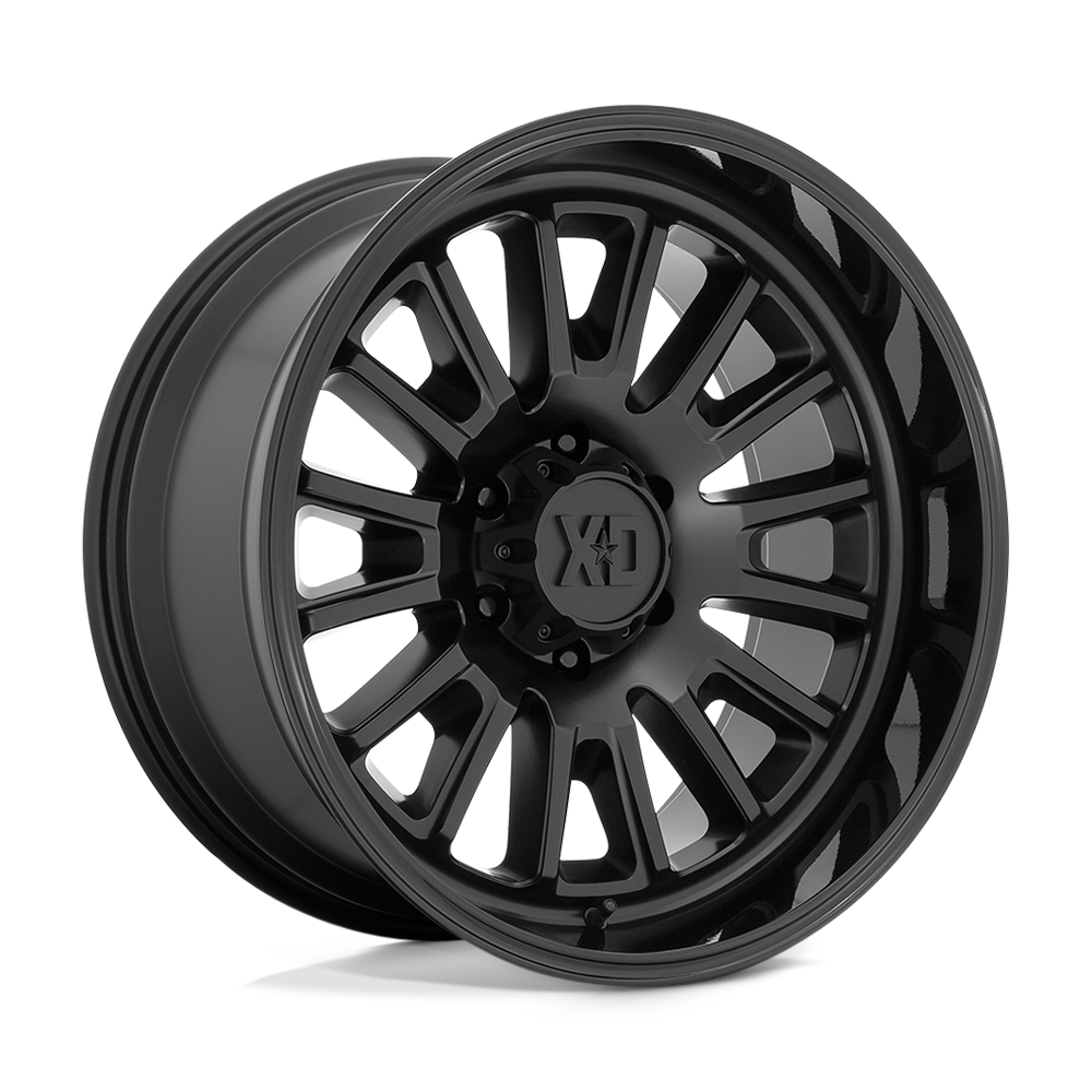 XD XD864 ROVER 20X9 SATIN BLACK WITH GLOSS BLACK LIP 5X5.0 - XD
