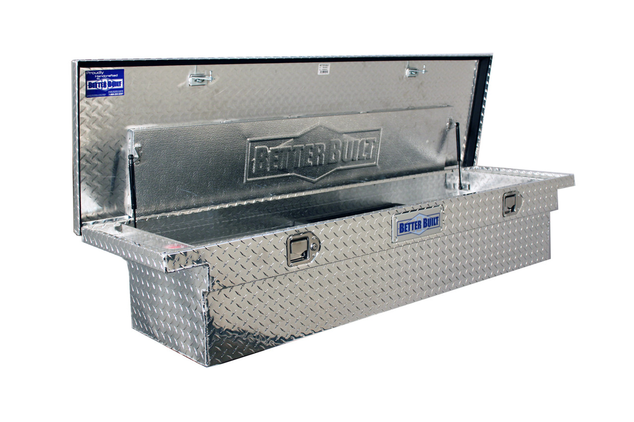 67in. Crossover Single Lid; LO-PRO; Truck Tool Box-Leonard USA
