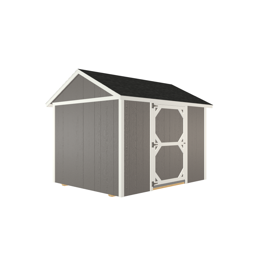 Durable 8x10 Tool Shed with LP Smart Side and Shingle Roof - 801 L