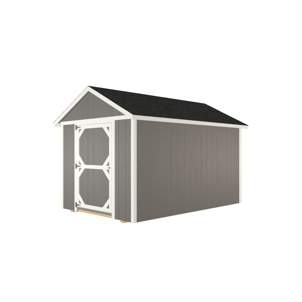 クリエイターの自社ツール&ワークスペース 8x12 Tool Shed with LP Smart Side and Shingle Roof - 800 L with