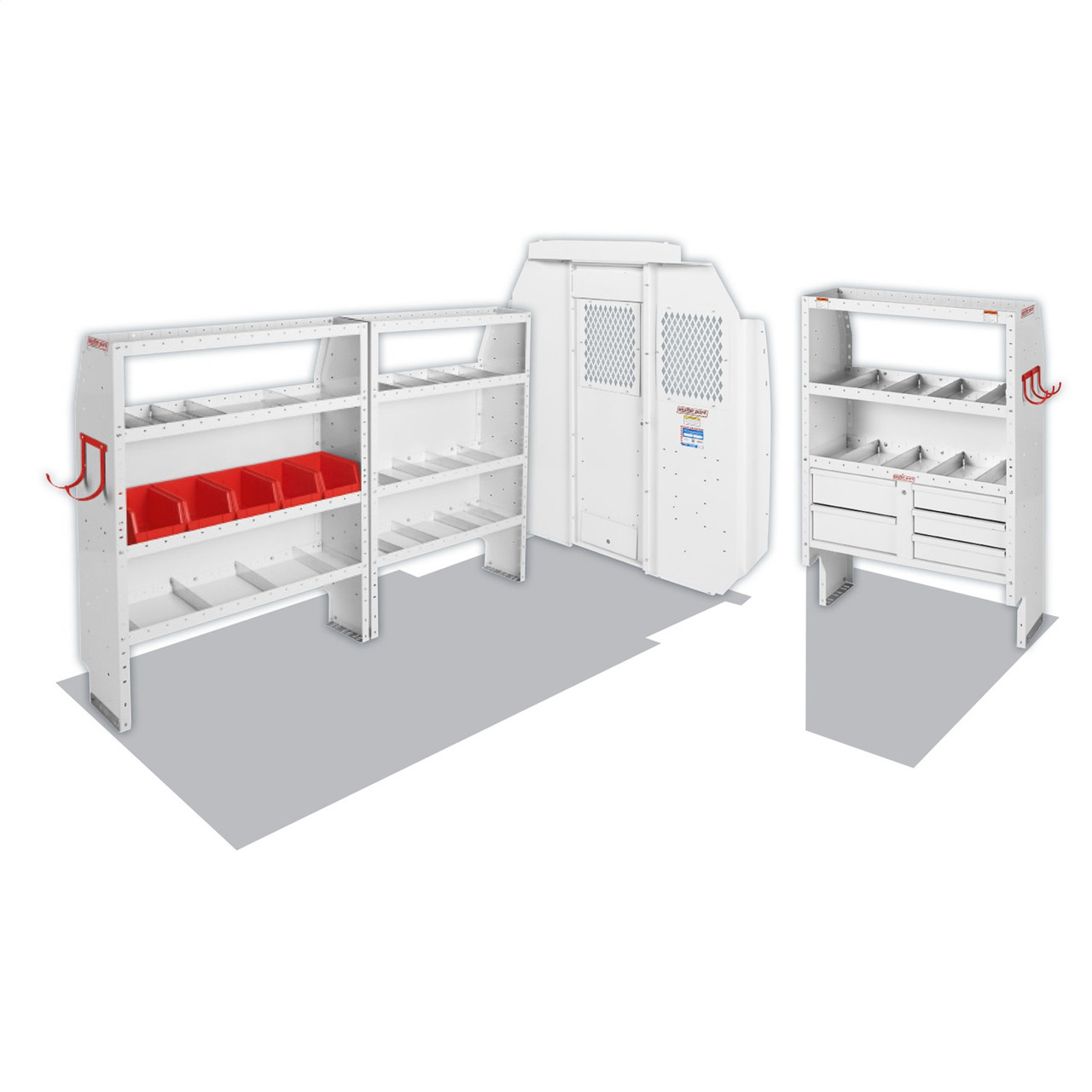 Weather Guard Model 600-8441S General Service Van Package, Mid