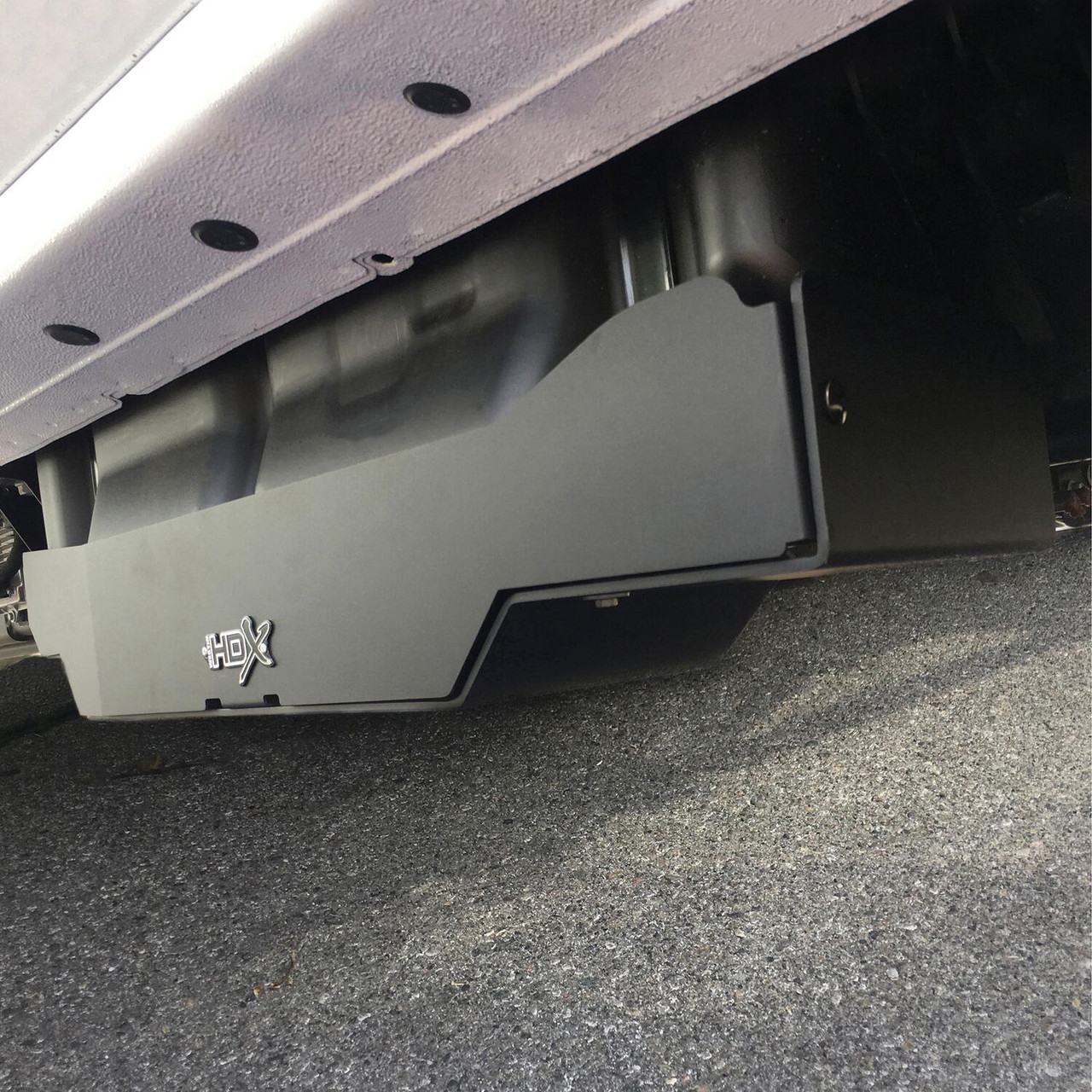 HDX DEF Tank Skid Plate Textured Black-Leonard USA