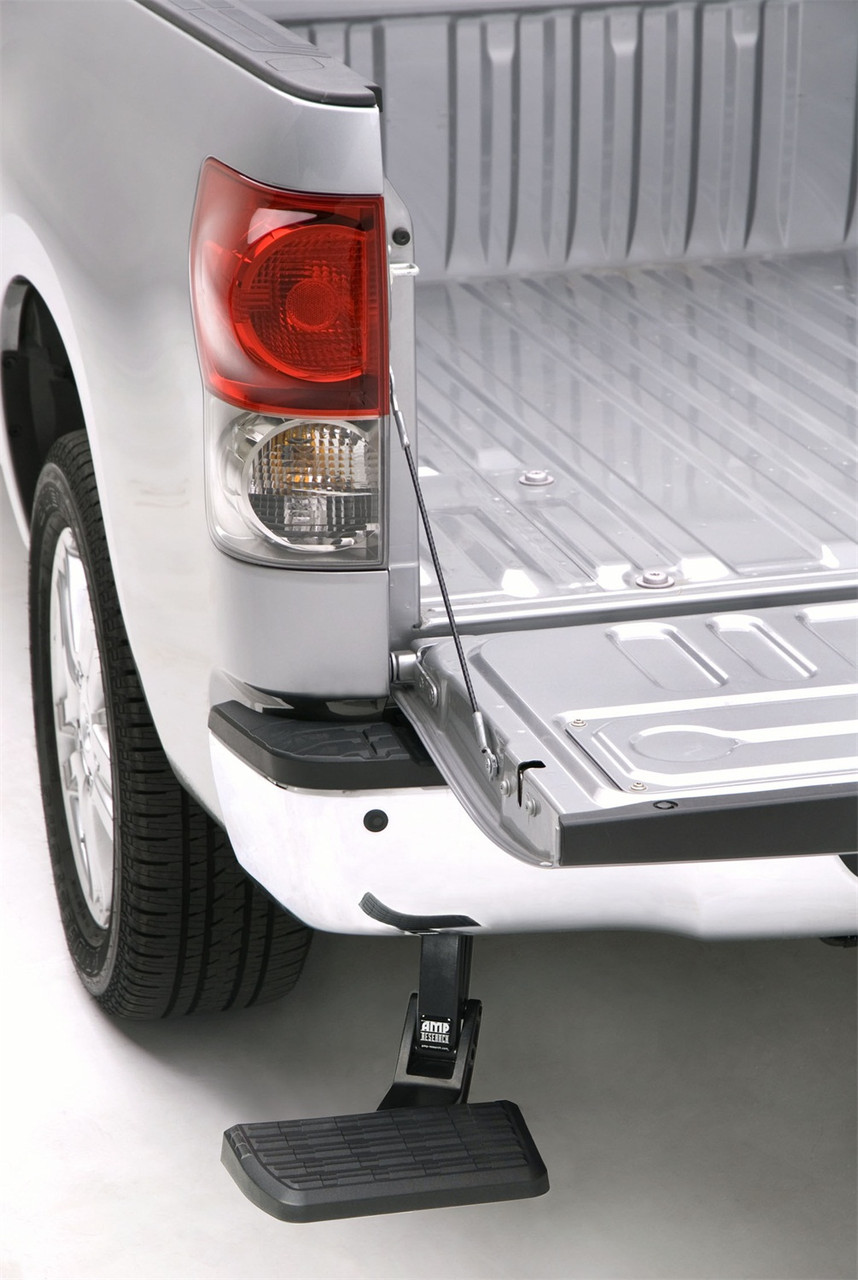 AMP Research 75329-01A BedStep Retractable Bumper Step for 22