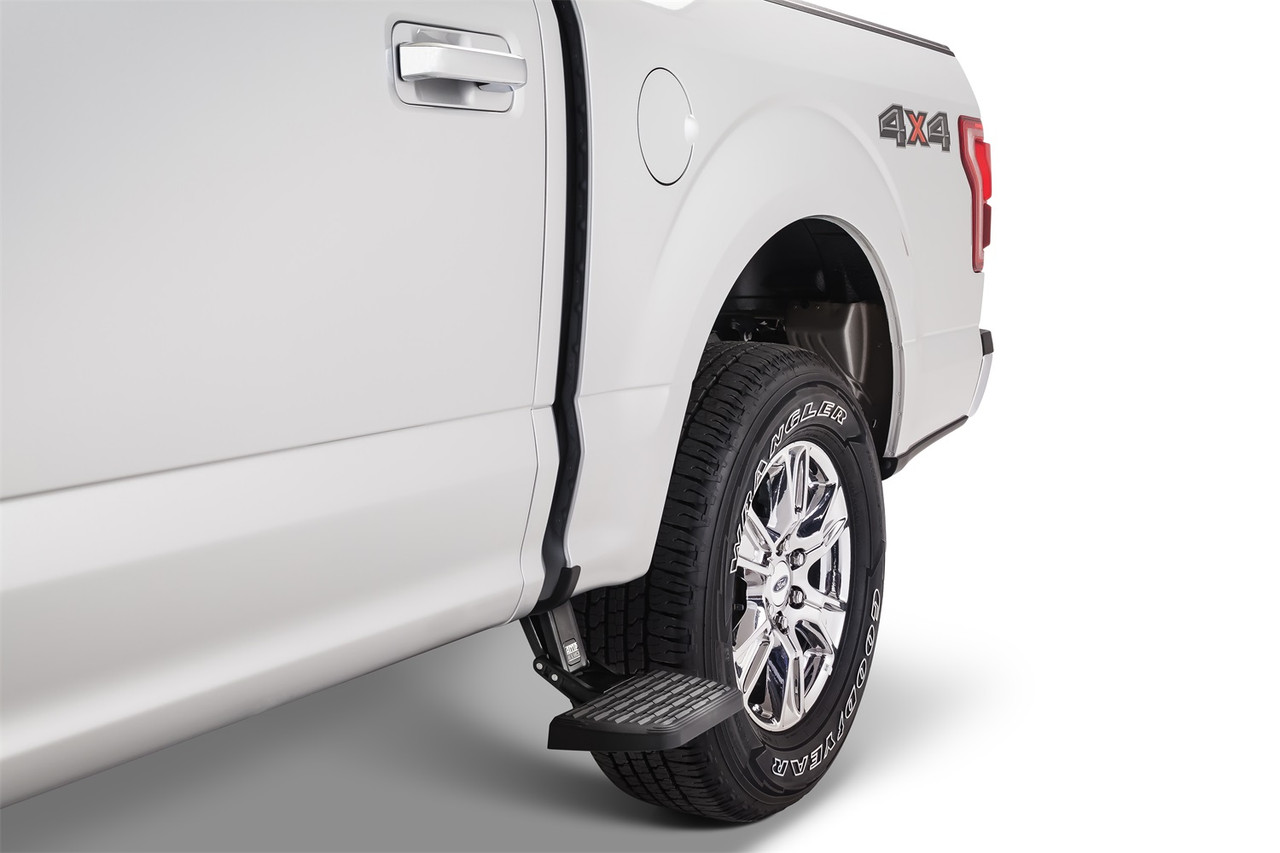 AMP Research 75412-01A BedStep2 Retractable Truck Bed Side Step