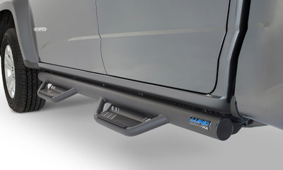 Lund 34641740 Black Steel Terrain HX Step Nerf Bars for 2007-2020 Toyota Tundra CrewMax Cab