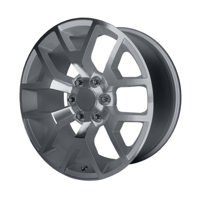 Performance Replicas PR150 22X9 SILVER MACHINED 6X5.5 - 150S-2295827