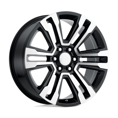 Performance Replicas PR182 22X9 GLOSS BLACK MACHINED 6X5.5 - 182BM-2295824