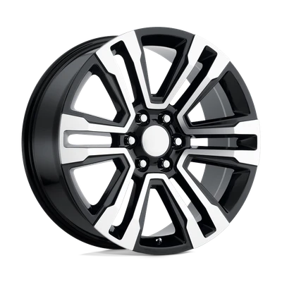Performance Replicas PR182 26X10 GLOSS BLACK MACHINED 6X5.5 - 182BM-2615831