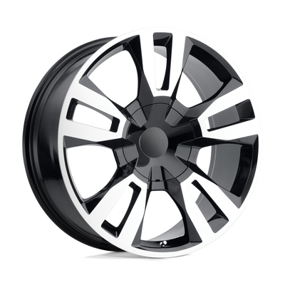 Performance Replicas PR188 22X9 GLOSS BLACK MACHINED 6X5.5 - 188BM-2295824