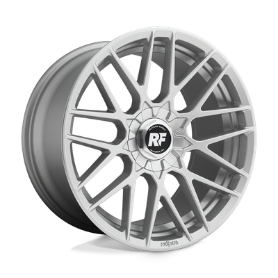 Rotiform 1PC R140 RSE 18X8.5 GLOSS SILVER 5X100/112 - R140188514+35