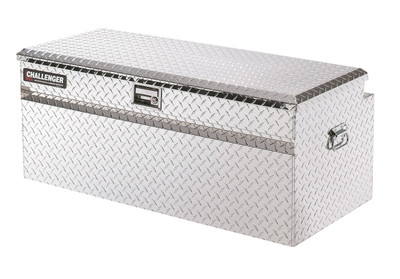 Lund 4436 Challenger Chest Storage Box, 36.75-Inch, Brite Aluminum