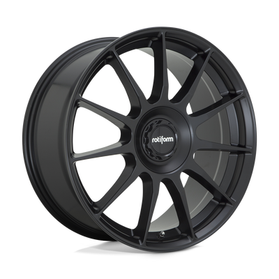 Rotiform 1PC R168 DTM 19X8.5 SATIN BLACK 5X4.25/4.5 - R168198502+35A