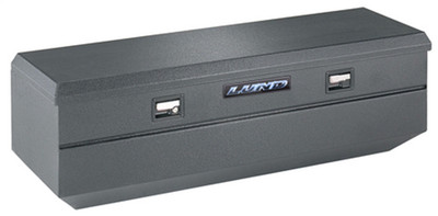 Lund 6461RH Rhino Lined 60-Inch Flush Mount Truck Tool Box, Black Aluminum