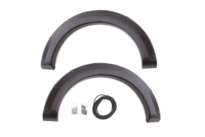 Lund RX311TB Elite Series Black Rivet Style Textured Finish Rear Fender Flares for 1999-2007 Ford F-250, F-350 (Excludes Dually)