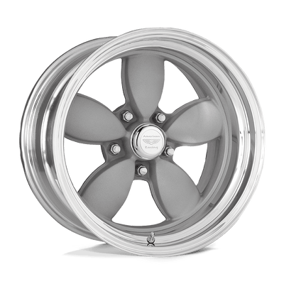 American Racing Vintage VN402 CLASSIC 200S 15X8 TWO-PIECE VINTAGE SILVER CENTER POLISHED BARREL 5X4.5 - VN402586545