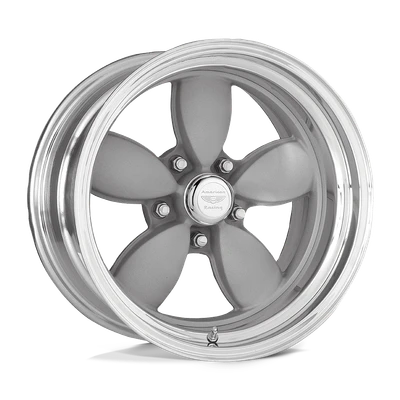American Racing Vintage VN402 CLASSIC 200S 17X8 TWO-PIECE VINTAGE SILVER CENTER POLISHED BARREL 5X4.75 - VN402786145