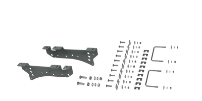 RVR2400 CUSTOM INSTALLATION KIT FOR UNIVERSAL MOUNTING RAILS FOR SOME FORD TRUCKS
