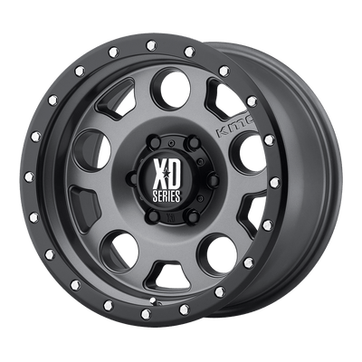 XD XD126 ENDURO PRO 20X9 MATTE GRAY W BLACK REINFORCING RING 5X5.0 - XD12629050418