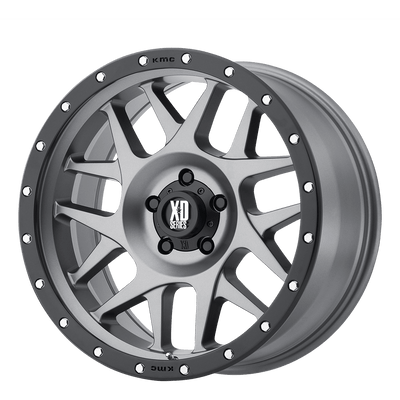 XD XD127 BULLY 18X9 MATTE GRAY BLACK RING 5X5.0 - XD12789050418
